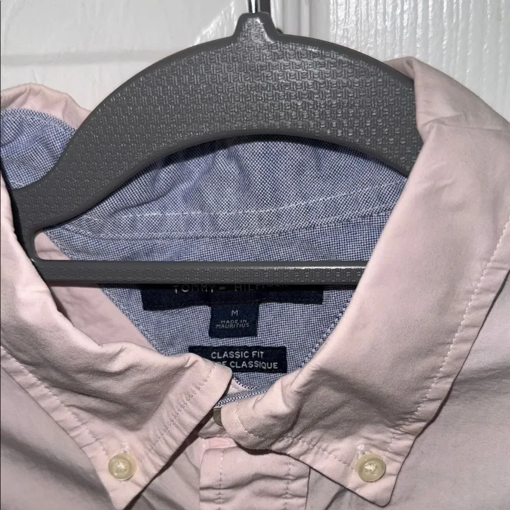 Tommy Hilfiger Light Pink Button Down Shirt